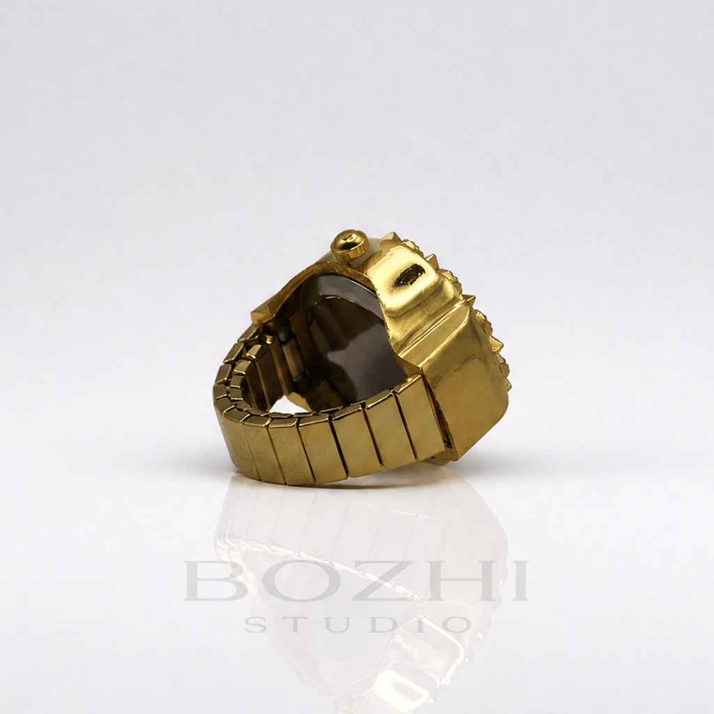 BOZHI Halo – Minimalistisk Watch Ring i Rostfritt Stål
