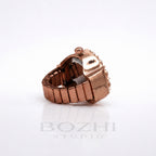 BOZHI Halo – Minimalistisk Watch Ring i Rostfritt Stål