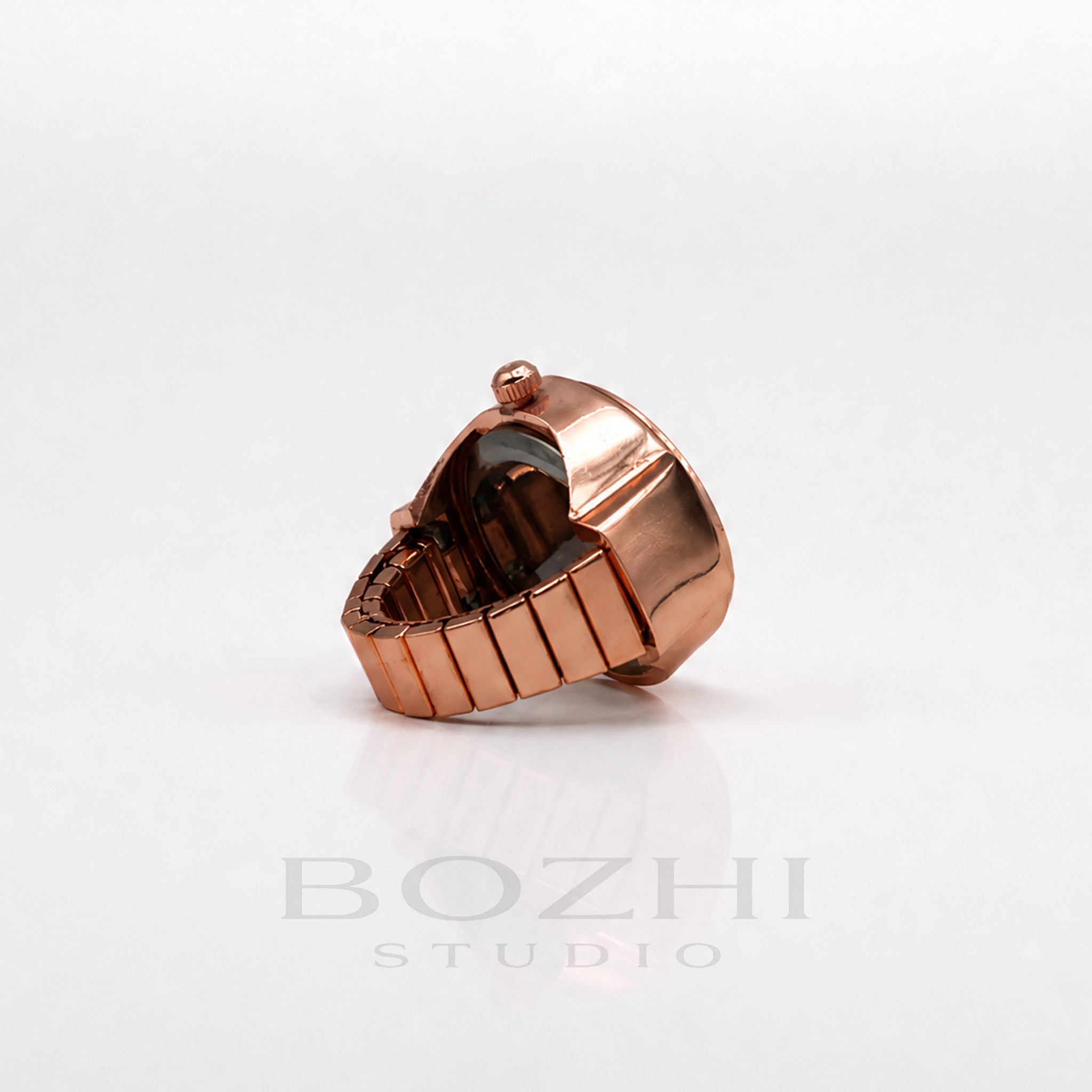BOZHI Ark – Minimalistisk Watch Ring i Rostfritt Stål
