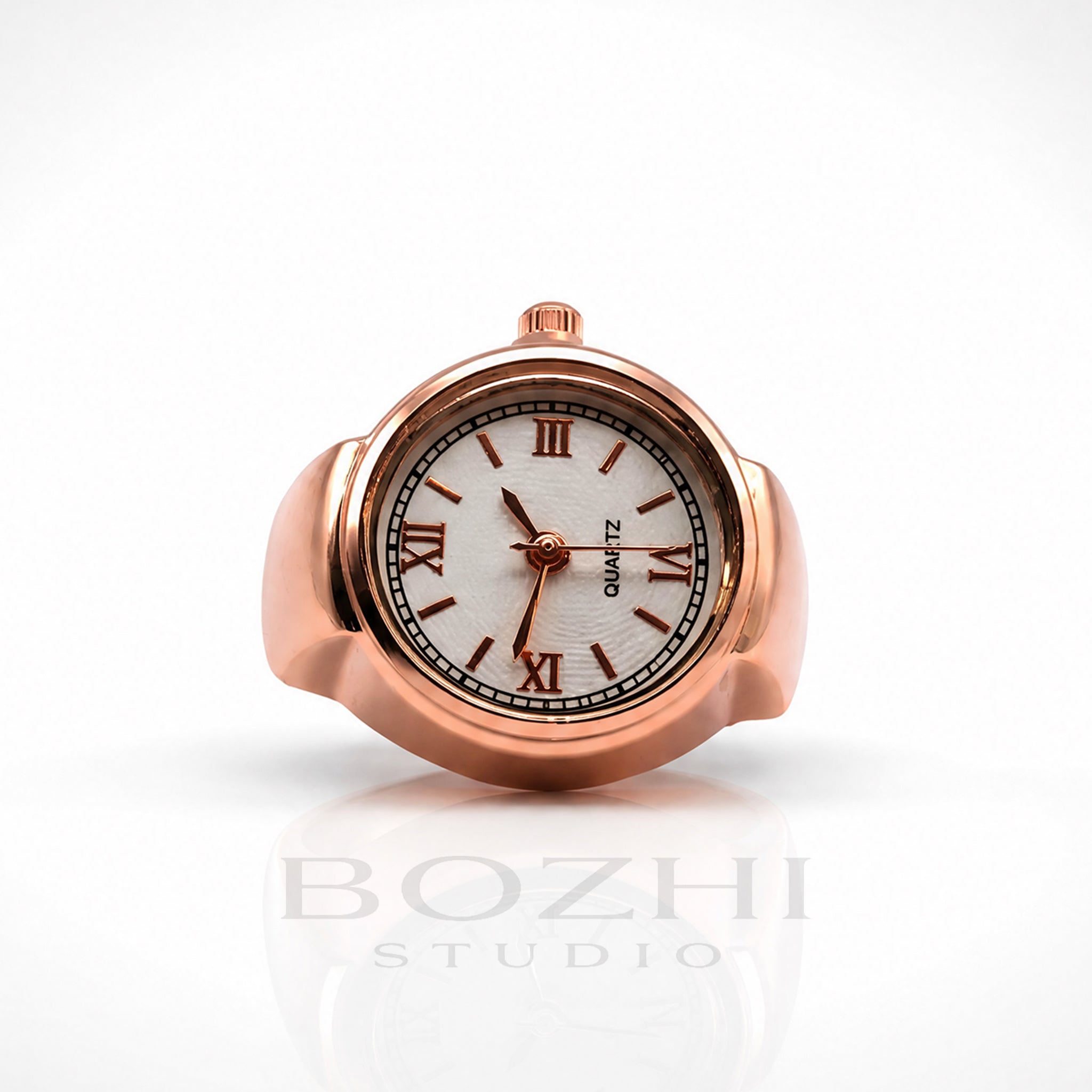 BOZHI Ark – Minimalistisk Watch Ring i Rostfritt Stål