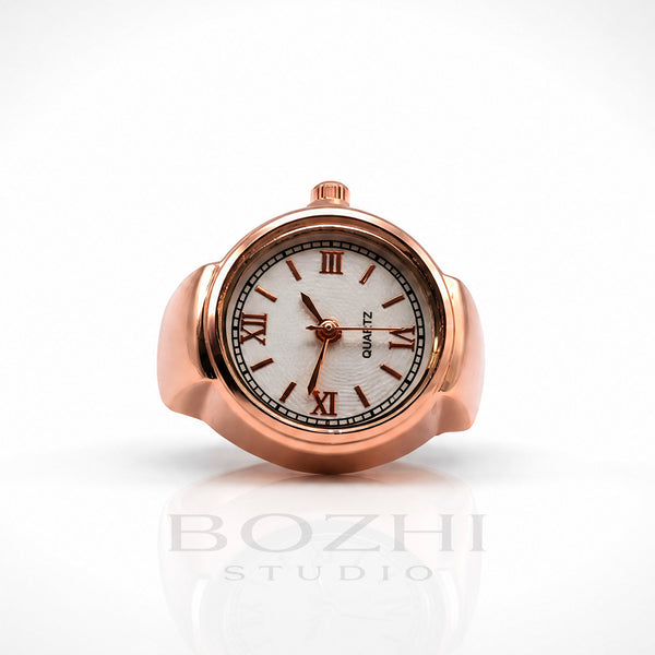 BOZHI Ark – Minimalistisk Watch Ring i Rostfritt Stål