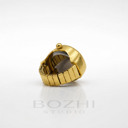 BOZHI Ark – Minimalistisk Watch Ring i Rostfritt Stål