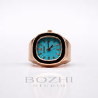 BOZHI Fjord – Minimalistisk Watch Ring i Rostfritt Stål