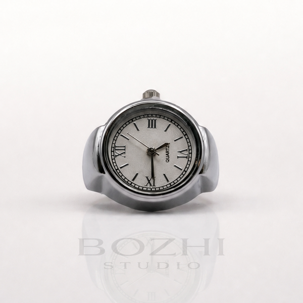 BOZHI Ark – Minimalistisk Watch Ring i Rostfritt Stål