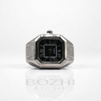 BOZHI Atlas – Minimalistisk Watch Ring i Rostfritt Stål