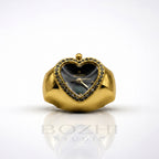 BOZHI Luna – Minimalistisk Watch Ring i Rostfritt Stål