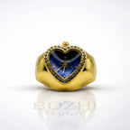 BOZHI Luna – Minimalistisk Watch Ring i Rostfritt Stål