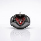 BOZHI Luna – Minimalistisk Watch Ring i Rostfritt Stål