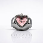 BOZHI Luna – Minimalistisk Watch Ring i Rostfritt Stål