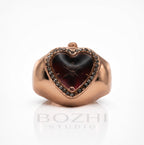 BOZHI Luna – Minimalistisk Watch Ring i Rostfritt Stål