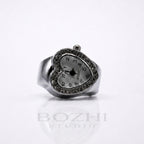 BOZHI Halo – Minimalistisk Watch Ring i Rostfritt Stål