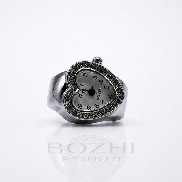 BOZHI Halo – Minimalistisk Watch Ring i Rostfritt Stål