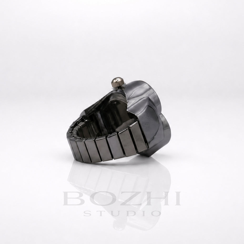 BOZHI Halo – Minimalistisk Watch Ring i Rostfritt Stål