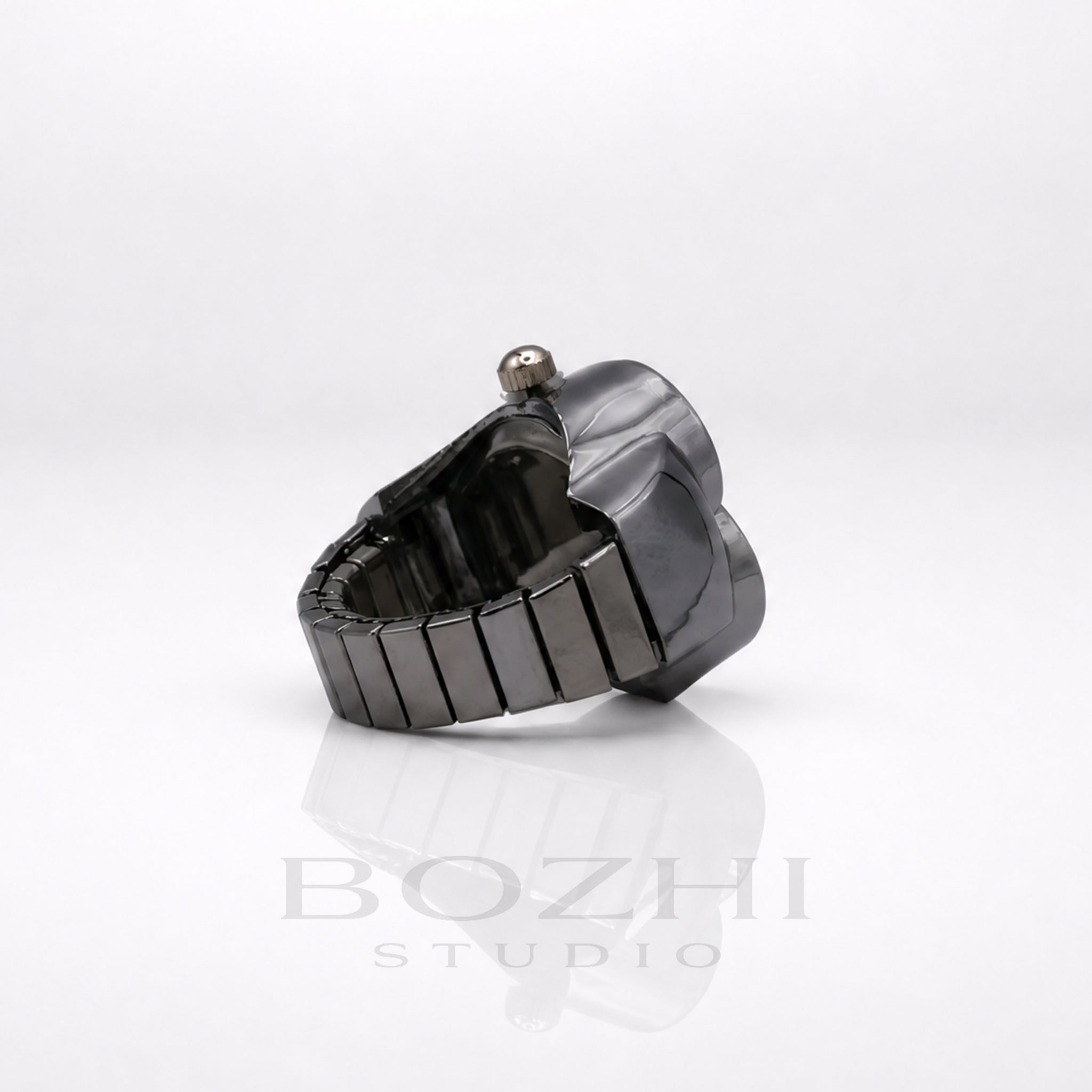 BOZHI Halo – Minimalistisk Watch Ring i Rostfritt Stål