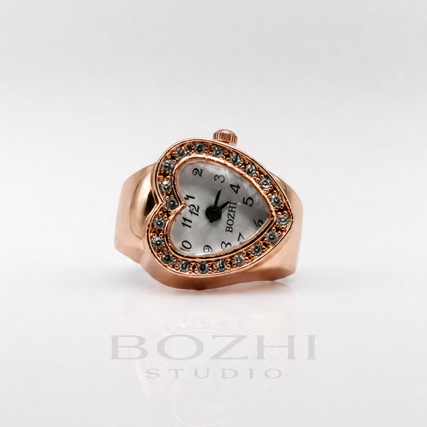 BOZHI Halo – Minimalistisk Watch Ring i Rostfritt Stål