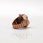 BOZHI Halo – Minimalistisk Watch Ring i Rostfritt Stål