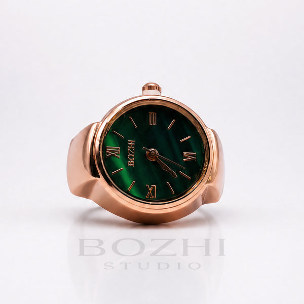 BOZHI Delta – Minimalistisk Watch Ring i Rostfritt Stål