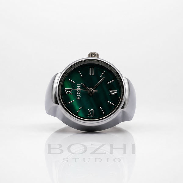 BOZHI Delta – Minimalistisk Watch Ring i Rostfritt Stål