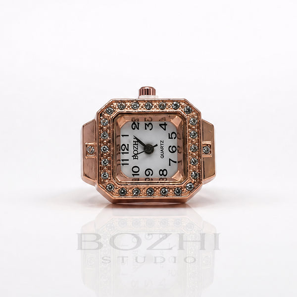 BOZHI Nord – Minimalistisk Watch Ring i Rostfritt Stål