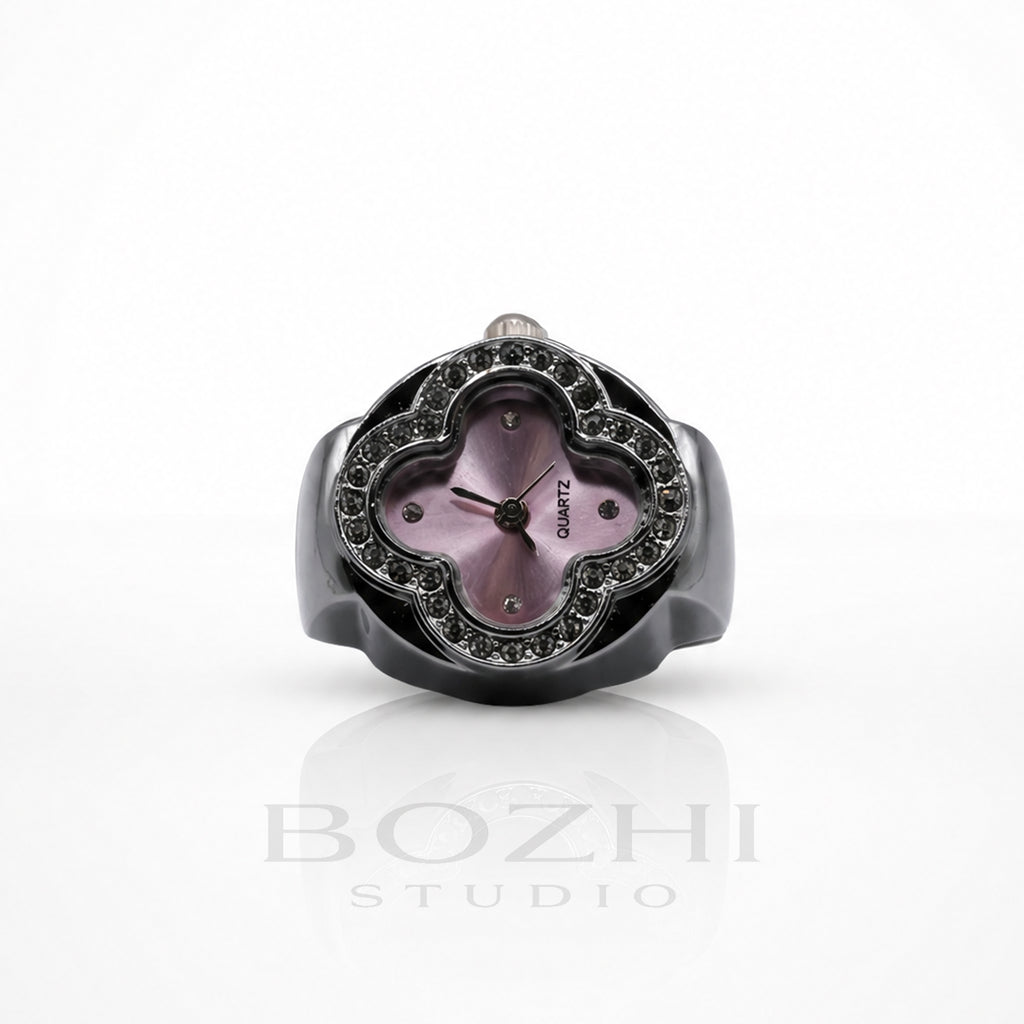 BOZHI Klöver – Minimalistisk Watch Ring i Rostfritt Stål