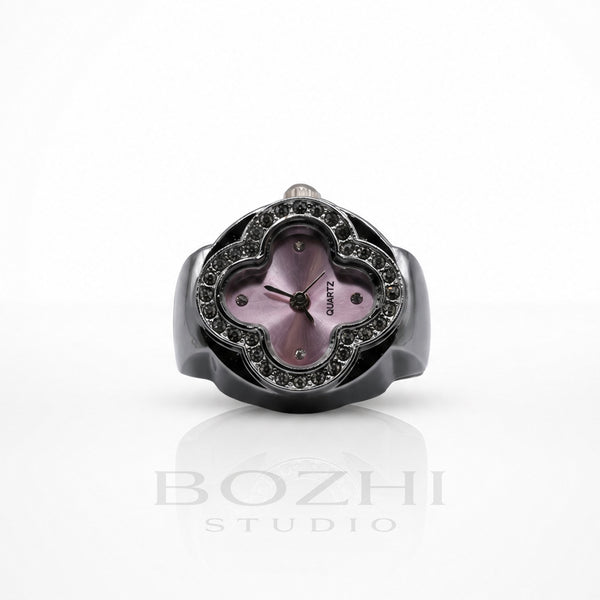 BOZHI Klöver – Minimalistisk Watch Ring i Rostfritt Stål