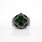 BOZHI Klöver – Minimalistisk Watch Ring i Rostfritt Stål