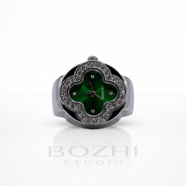 BOZHI Klöver – Minimalistisk Watch Ring i Rostfritt Stål
