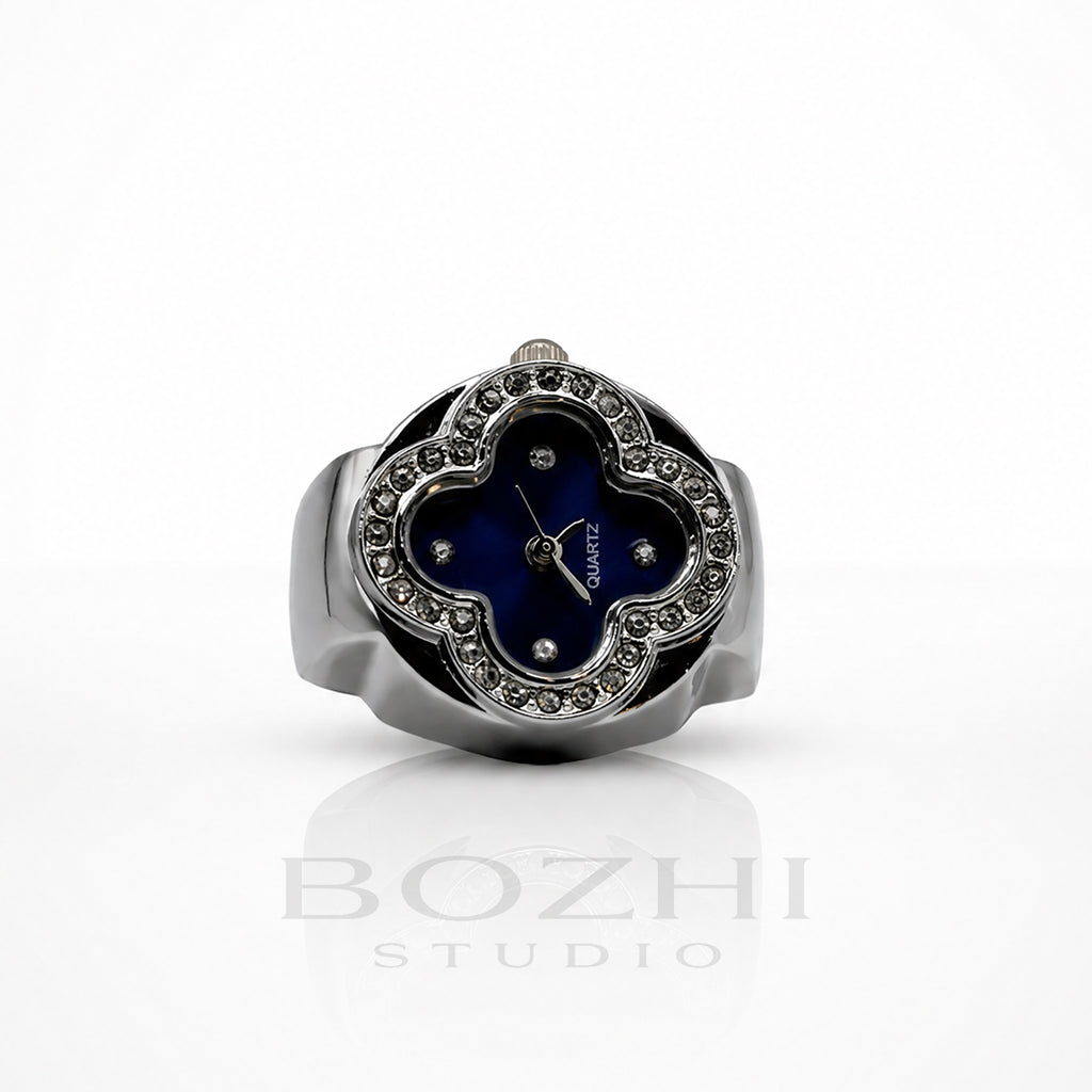 BOZHI Klöver – Minimalistisk Watch Ring i Rostfritt Stål