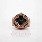 BOZHI Klöver – Minimalistisk Watch Ring i Rostfritt Stål