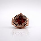BOZHI Klöver – Minimalistisk Watch Ring i Rostfritt Stål