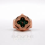 BOZHI Klöver – Minimalistisk Watch Ring i Rostfritt Stål
