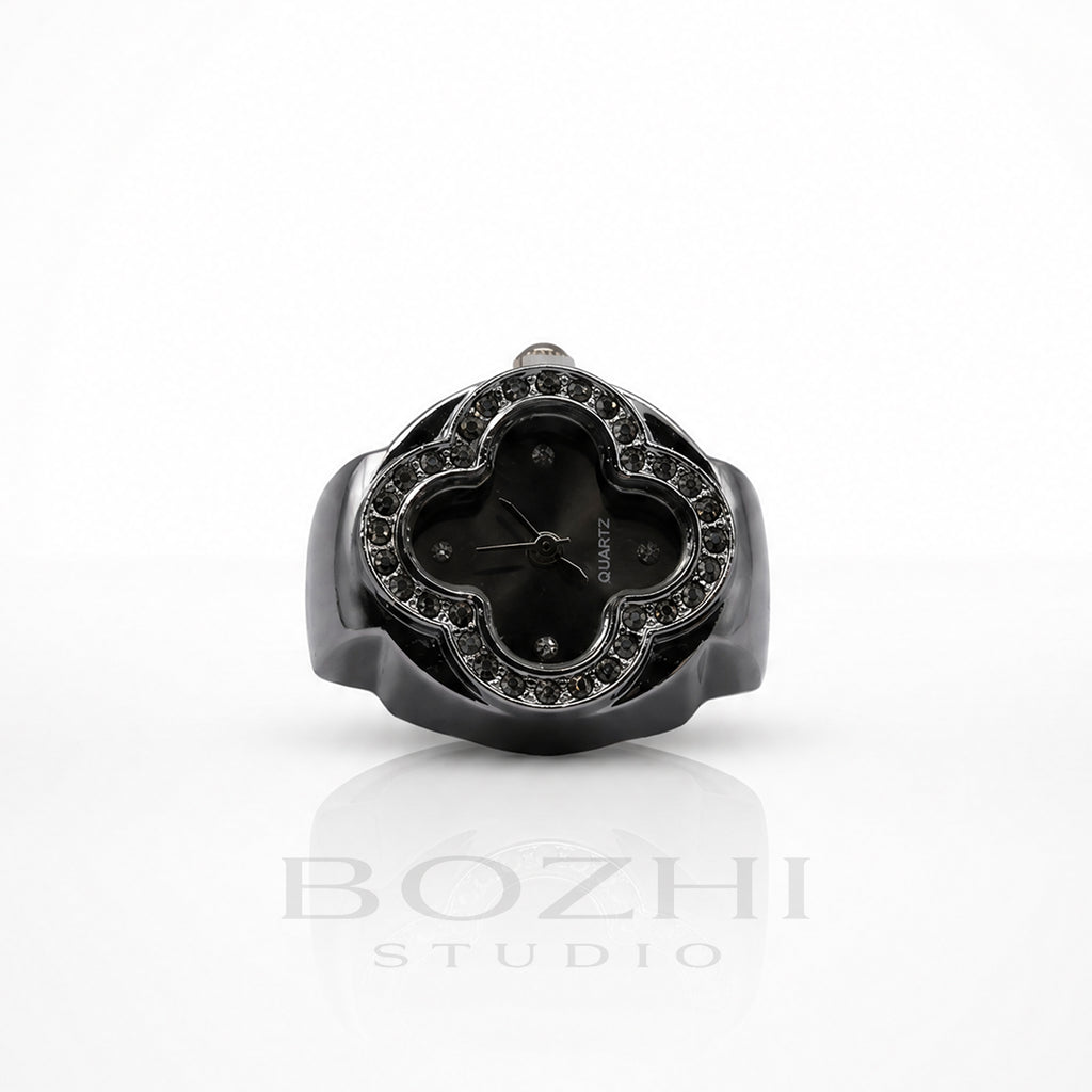 BOZHI Klöver – Minimalistisk Watch Ring i Rostfritt Stål