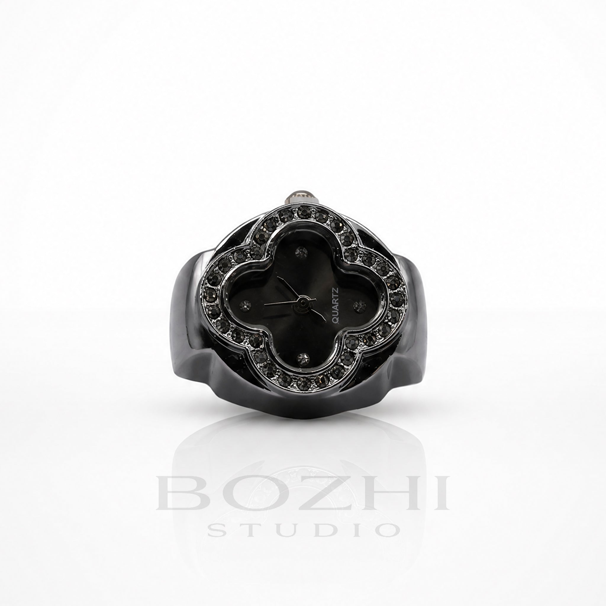 BOZHI Klöver – Minimalistisk Watch Ring i Rostfritt Stål