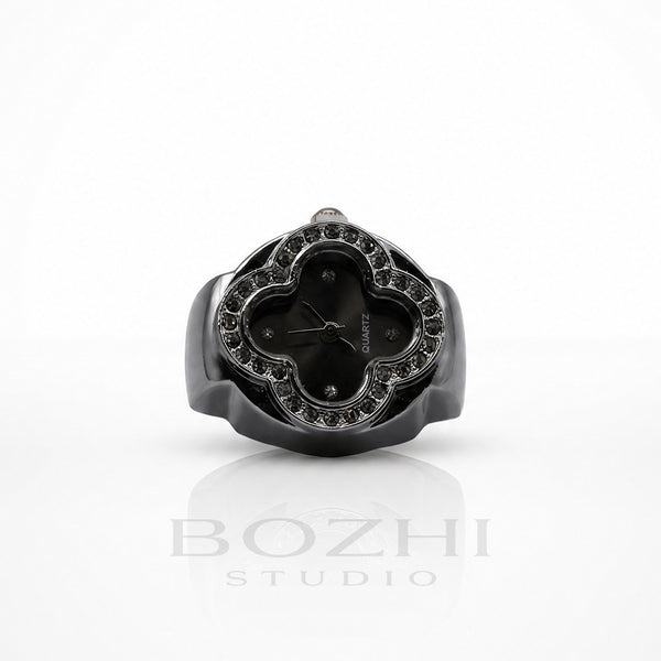 BOZHI Klöver – Minimalistisk Watch Ring i Rostfritt Stål