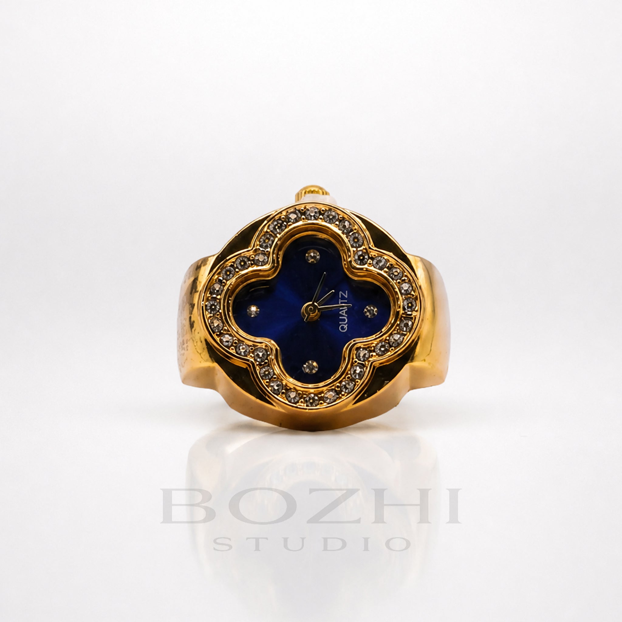 BOZHI Klöver – Minimalistisk Watch Ring i Rostfritt Stål