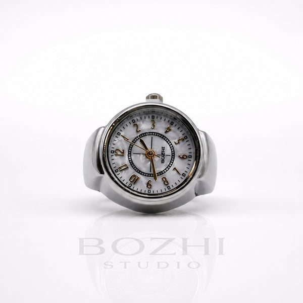 BOZHI Svea – Minimalistisk Watch Ring i Rostfritt Stål