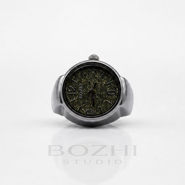 BOZHI Lumen – Minimalistisk Watch Ring i Rostfritt Stål