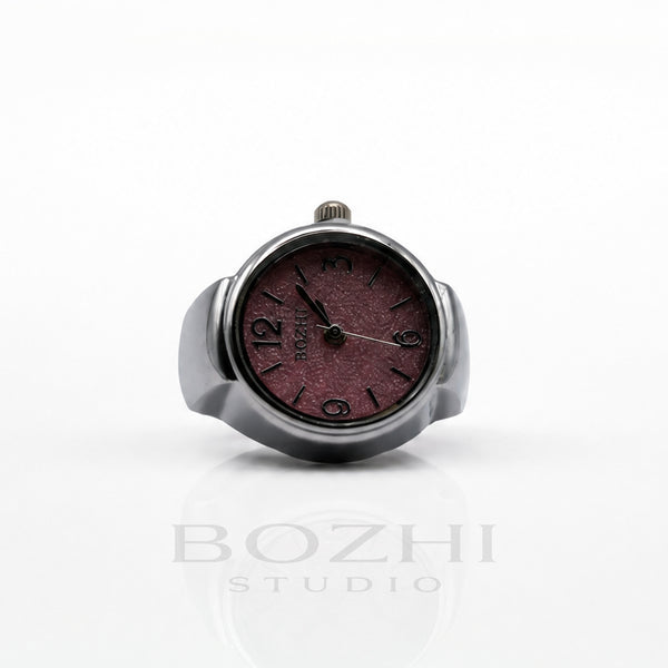BOZHI Lumen – Minimalistisk Watch Ring i Rostfritt Stål