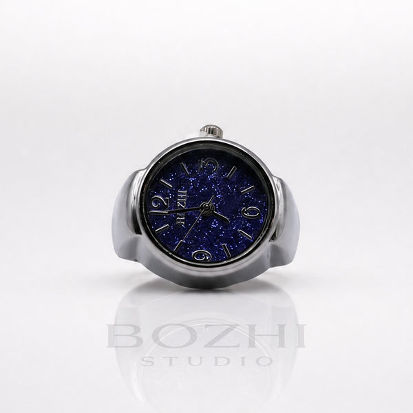 BOZHI Lumen – Minimalistisk Watch Ring i Rostfritt Stål