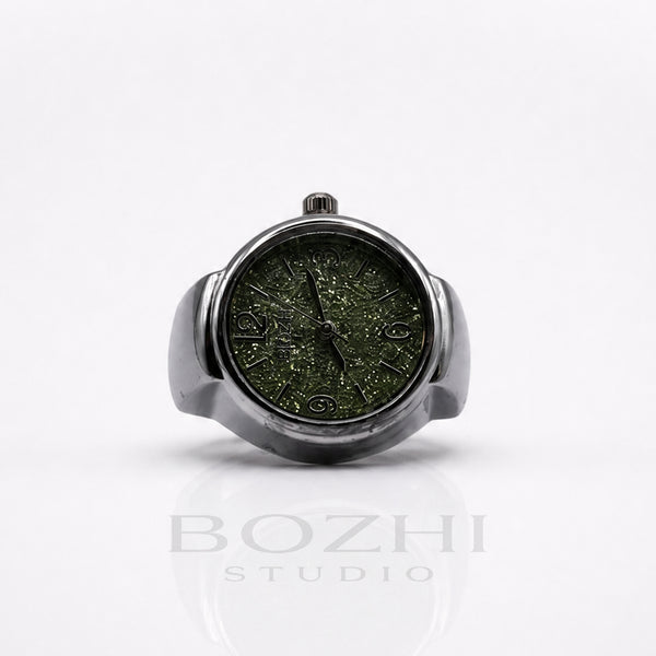BOZHI Lumen – Minimalistisk Watch Ring i Rostfritt Stål
