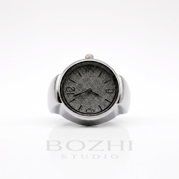 BOZHI Lumen – Minimalistisk Watch Ring i Rostfritt Stål