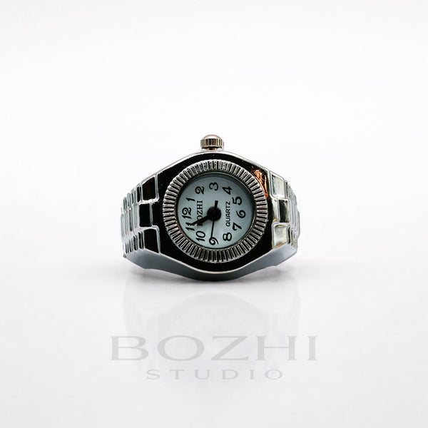 BOZHI Polar – Minimalistisk Watch Ring i Rostfritt Stål