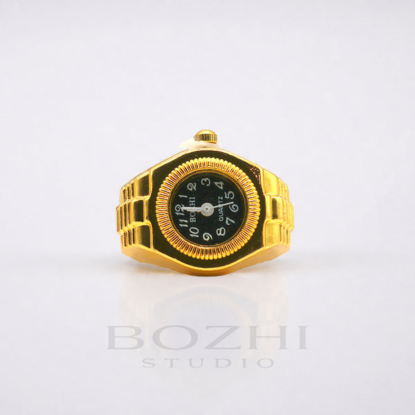 BOZHI Polar – Minimalistisk Watch Ring i Rostfritt Stål