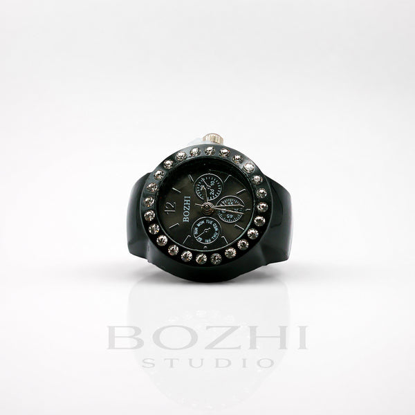 BOZHI Nord – Minimalistisk Watch Ring i Rostfritt Stål