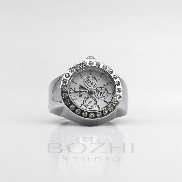 BOZHI Nord – Minimalistisk Watch Ring i Rostfritt Stål
