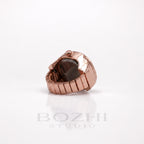 BOZHI Fjord – Minimalistisk Watch Ring i Rostfritt Stål