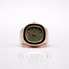 BOZHI Fjord – Minimalistisk Watch Ring i Rostfritt Stål