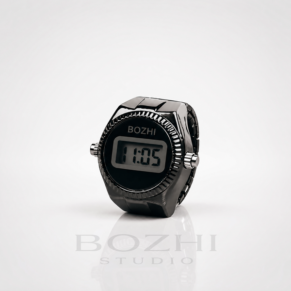 BOZHI Axis – Minimalistisk Watch Ring i Rostfritt Stål